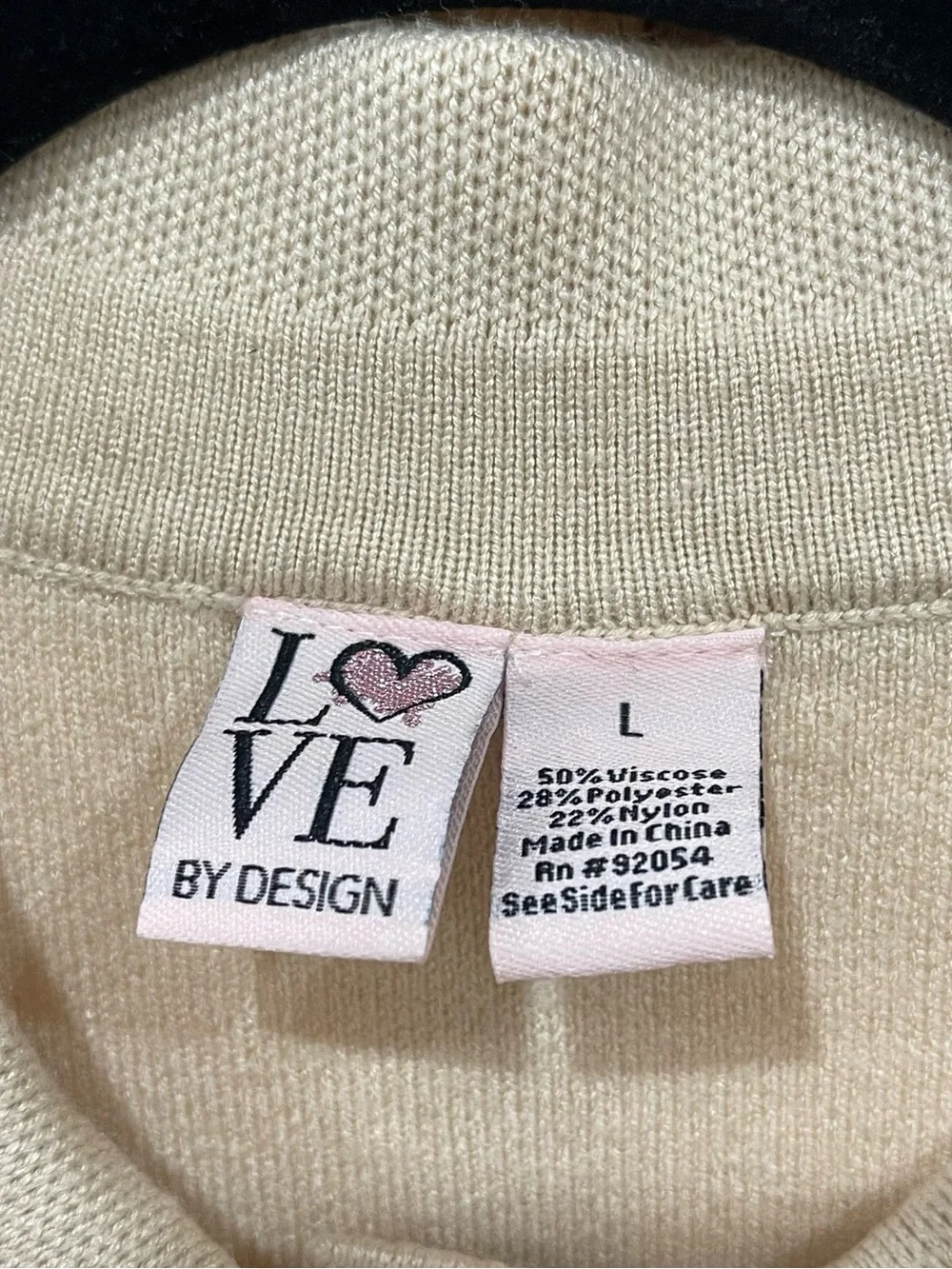 Love By Design soft knit
